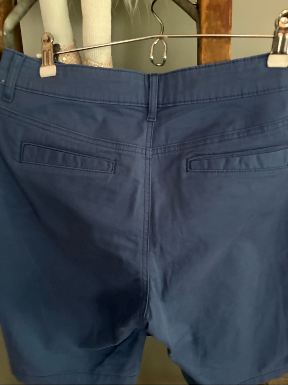 Blue Cotton Blend Shorts size 12 from Lee - Picture 4 of 7